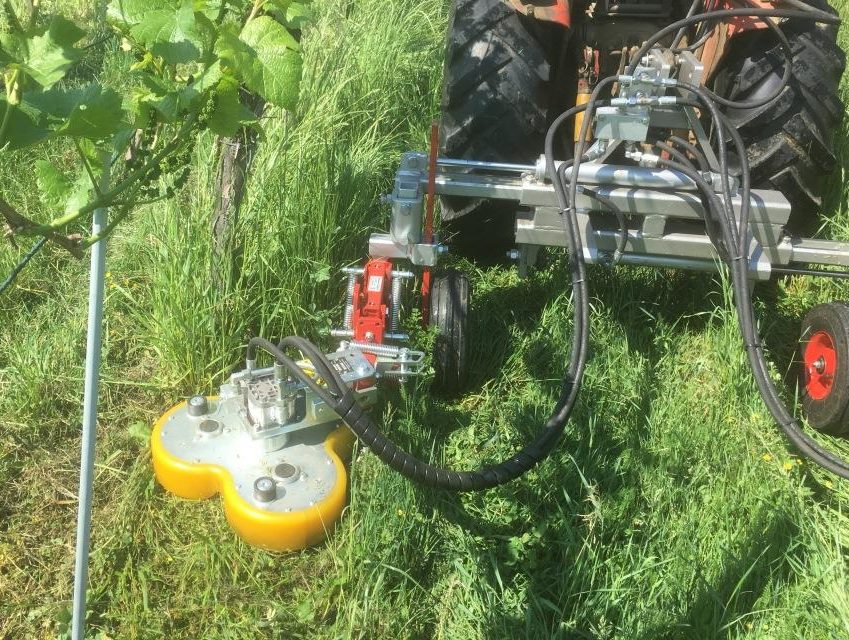 Verzicht auf Herbizide dank neuer Maschine